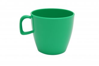 Cup with handle Emerald Green