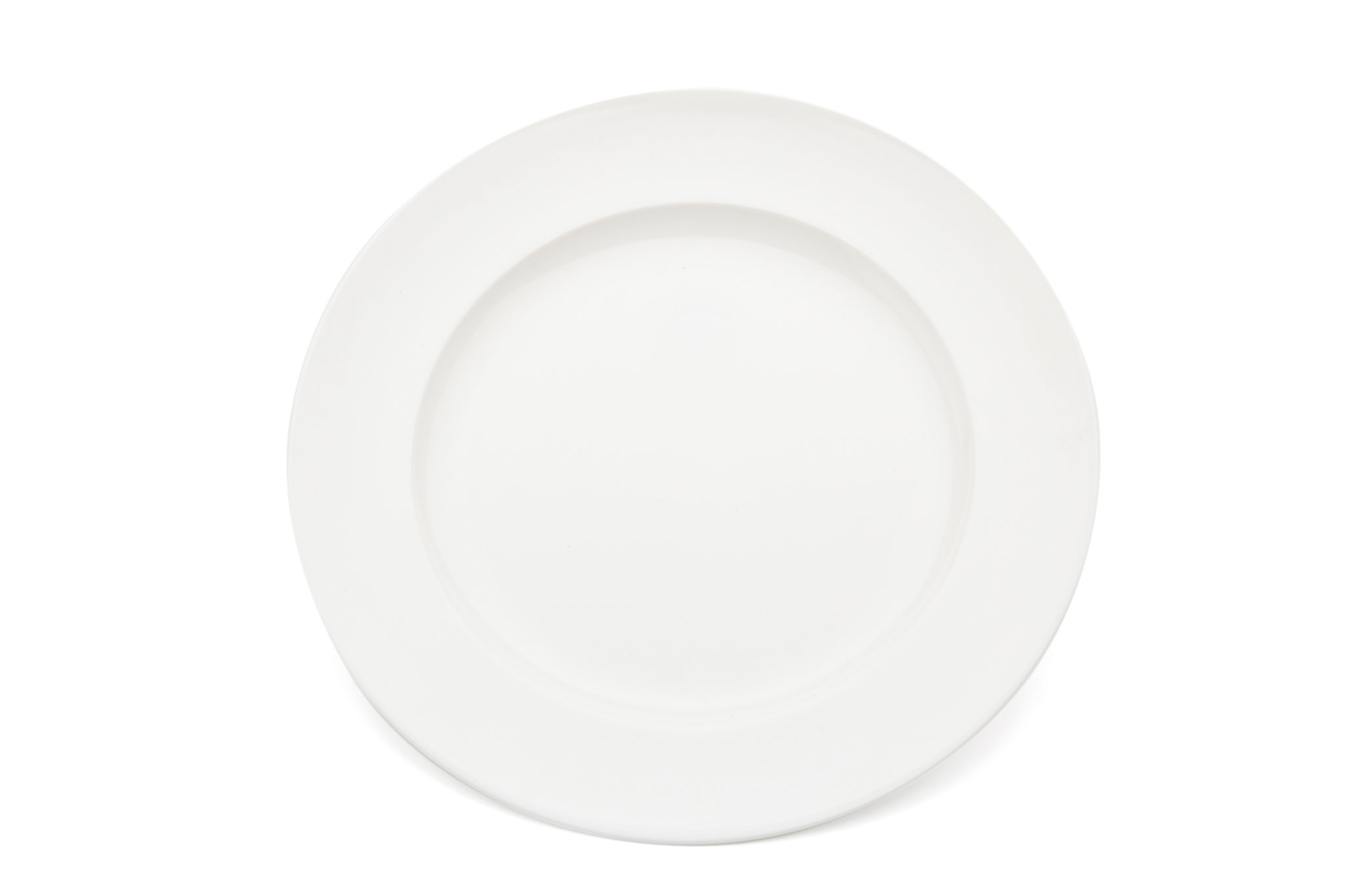 Large Wide Rimmed Dinner Plate Harfield Tableware