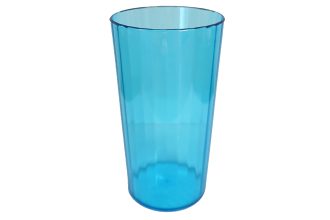 280ml Fluted Tumbler Translucent Blue