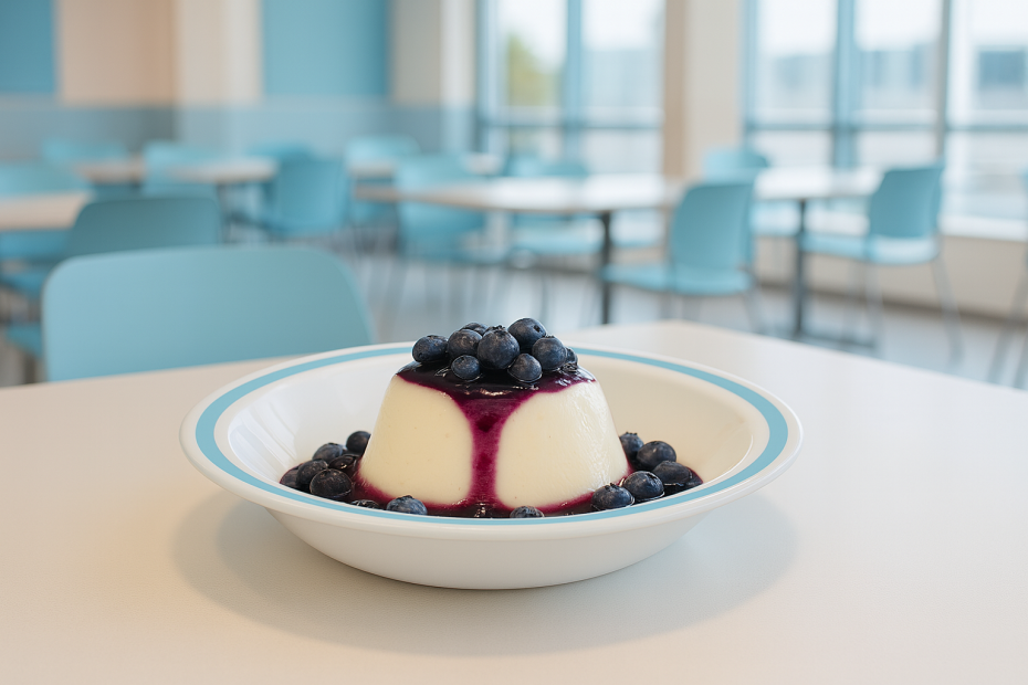 Summer Duo Bowl with Blueberry Pudding
