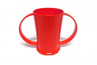 2 Handled Graduated Beaker in Red