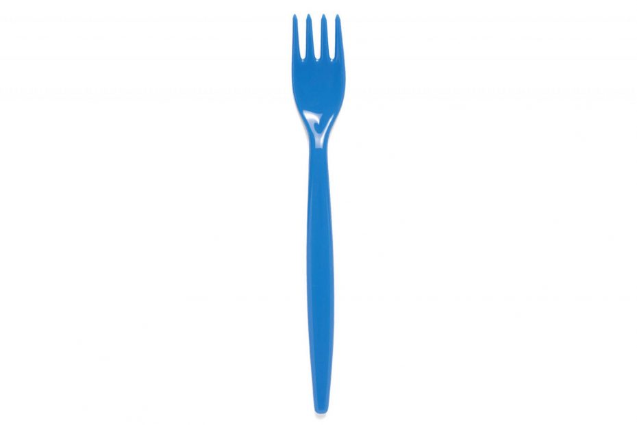 Antibacterial Standard Fork in Blue