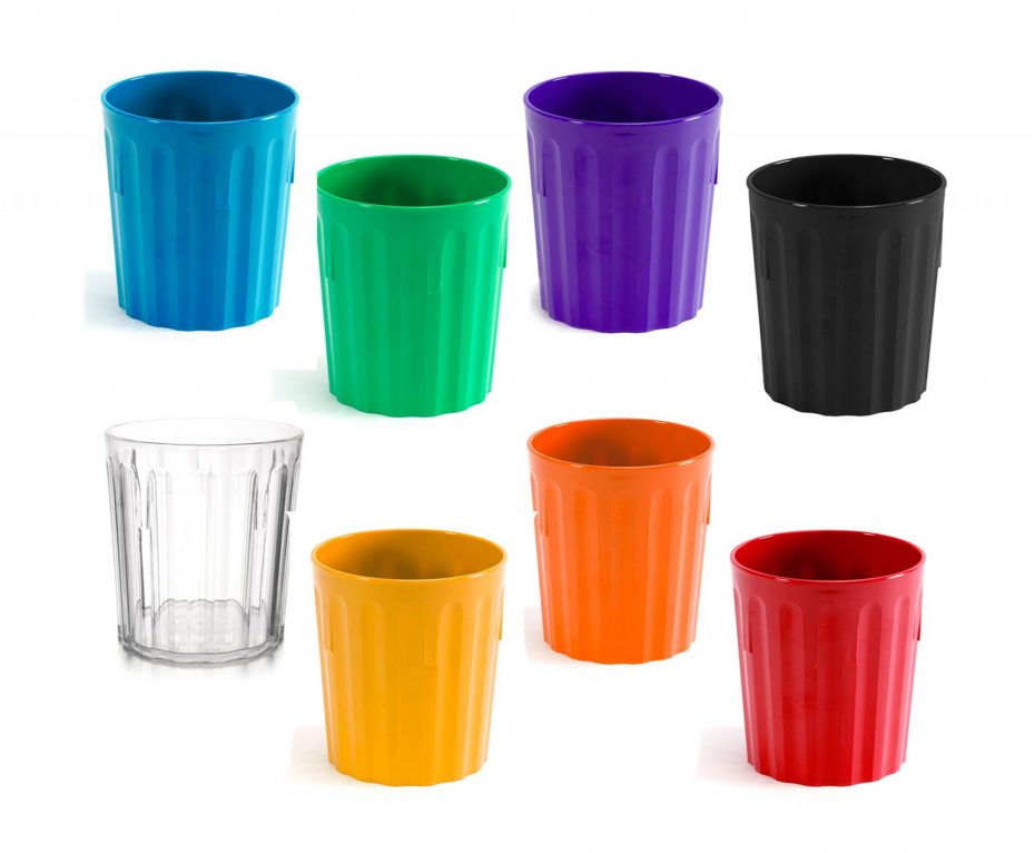 220ml Coloured Tumblers