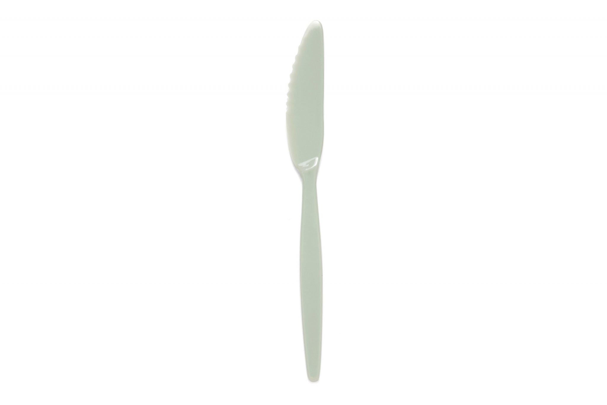 Antibacterial Standard Knife in Grey Green