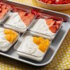 Corner Yogurts in reusable dishes