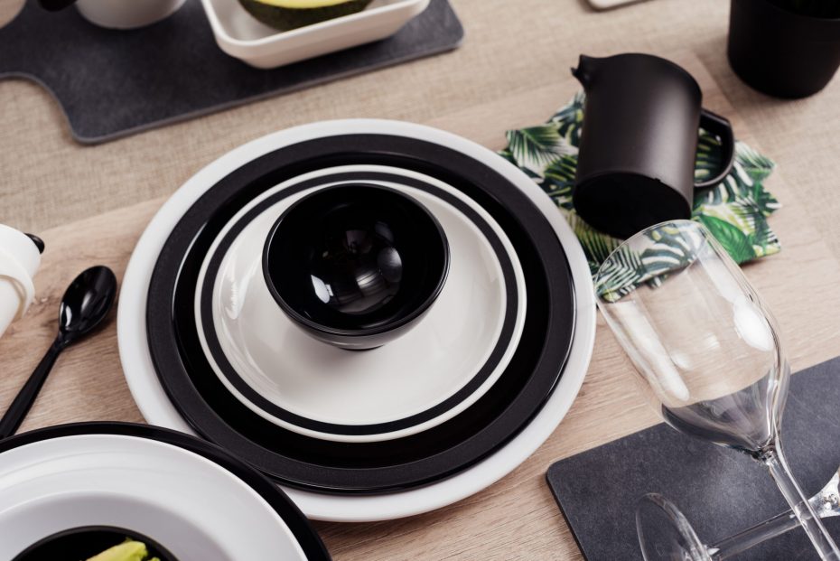 Modern Monochrome Dinnerware Range