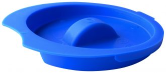 1L frosted jug blue lid