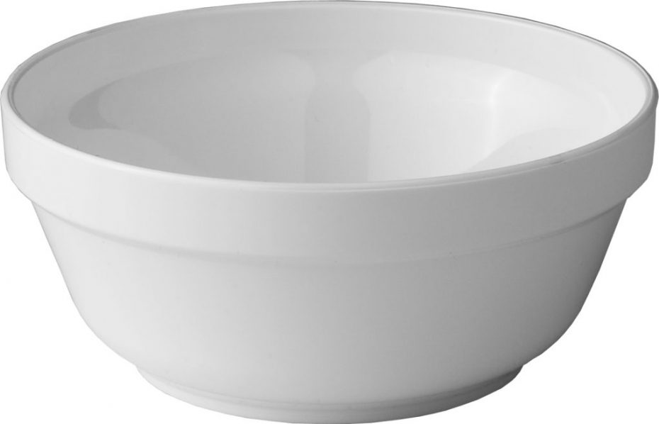 White Round Bowl