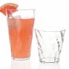 Large and Small Diamond Tumblers with Refreshments