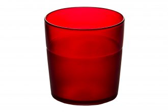 170ml Frosted Tumbler Red