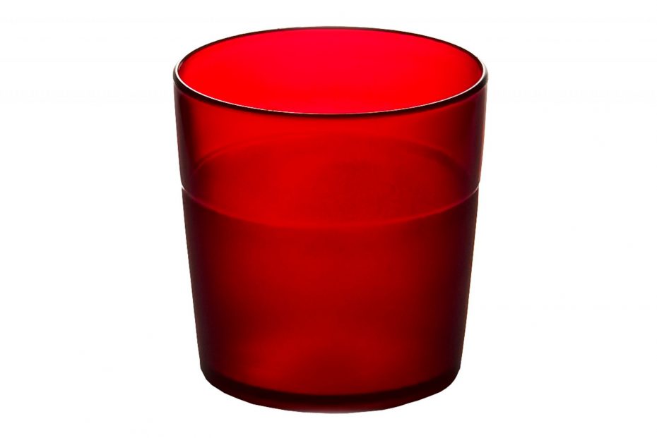 170ml Frosted Tumbler Red