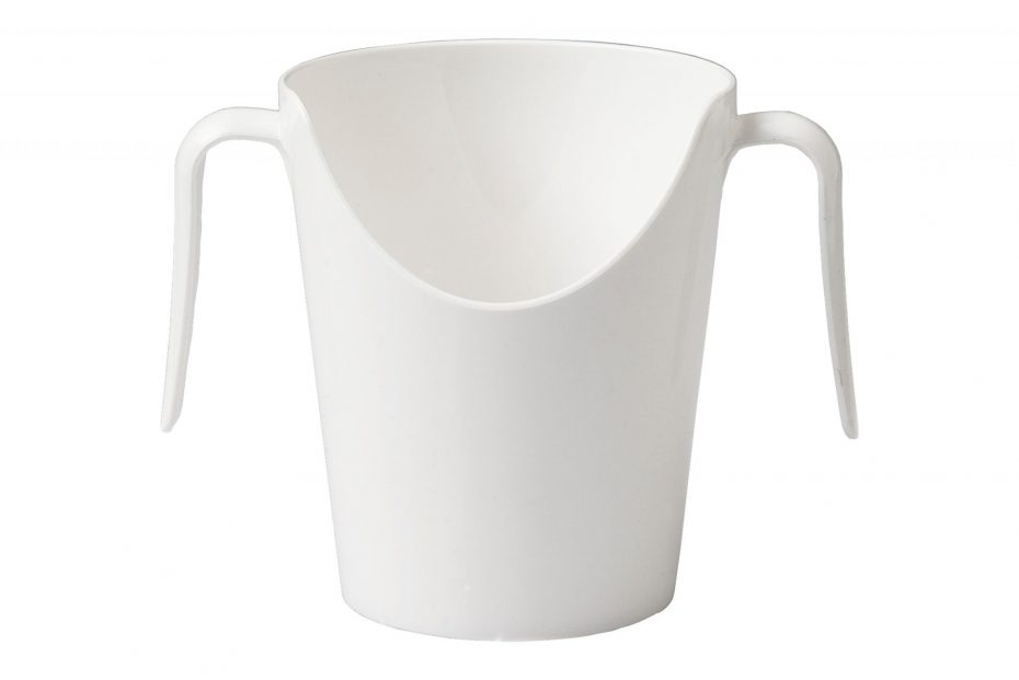Two Handled Nose Cup White