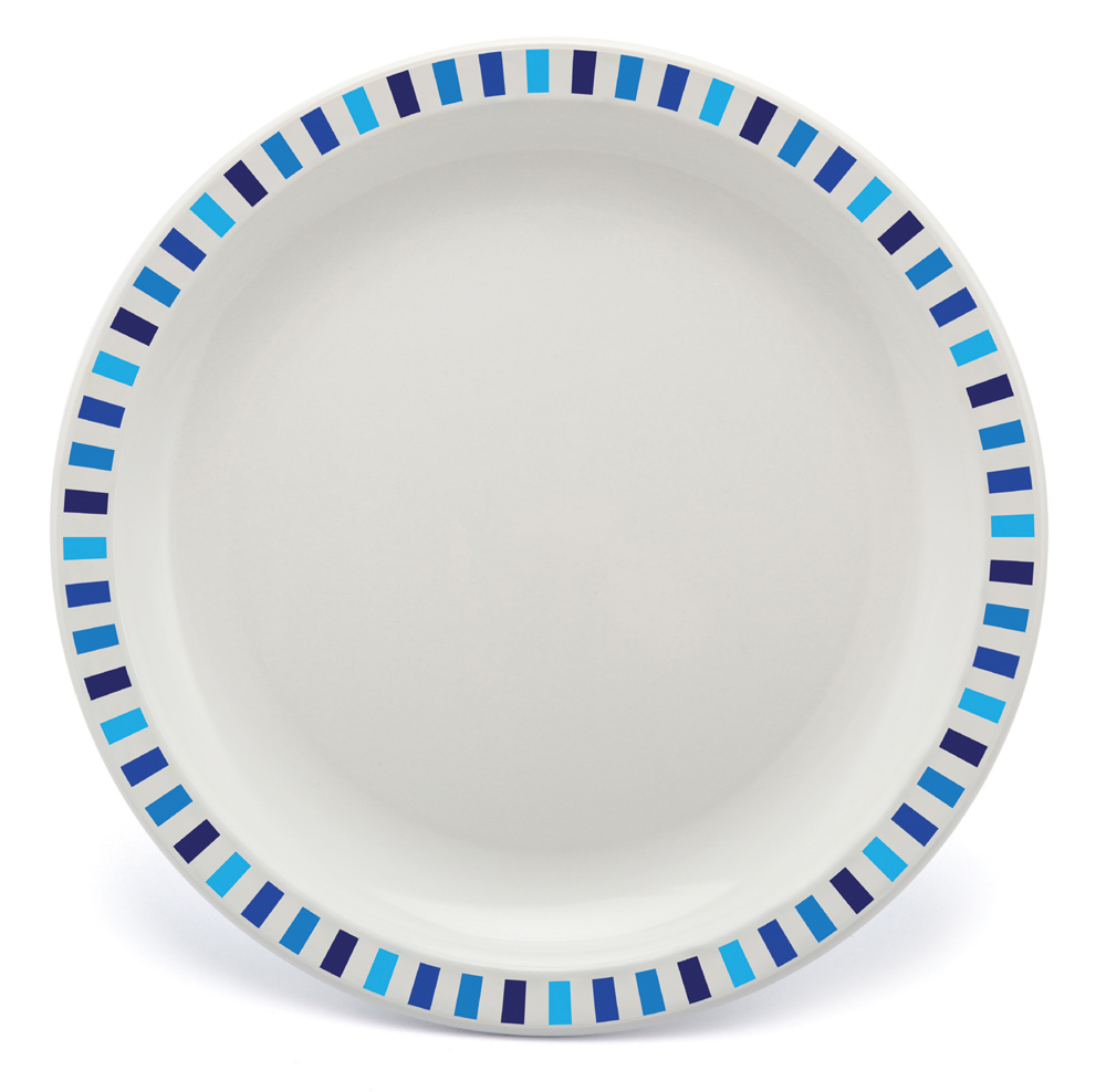 Blue Stripe Plate