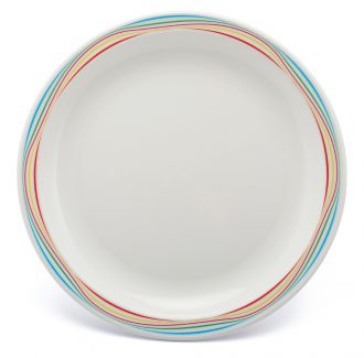 Multicolour Swirl Pattern Plate