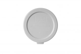 Lid for Insulated Cup in Light Grey