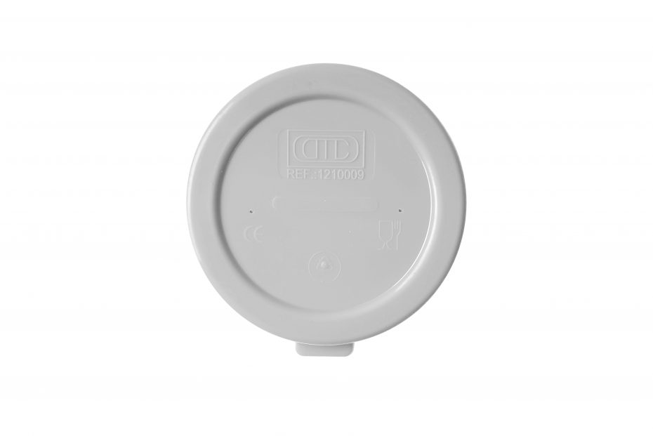 Lid for Insulated Cup in Light Grey