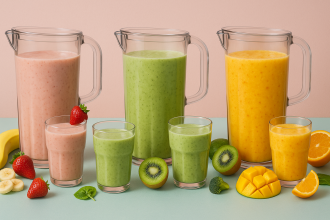 Fridge Jugs with Smoothies