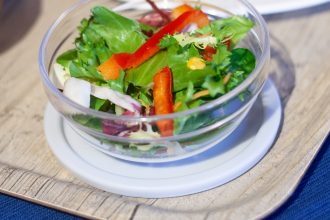 Salad Portion in Small Bowl