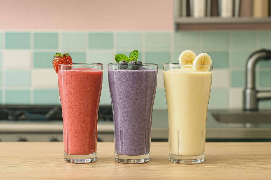 Smoothies in 480ml Large Tulip Tumblers
