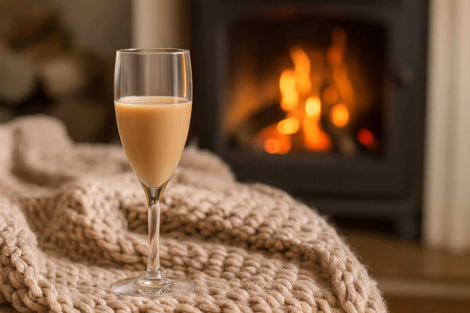 100ml Liqueur Flute with Baileys