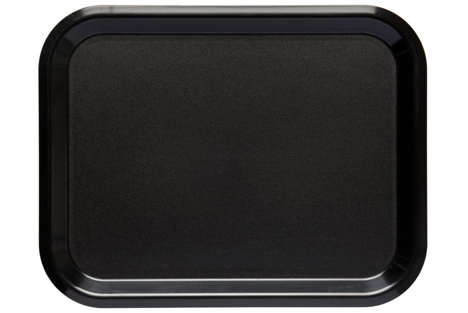 Black Large ABS Serving Tray