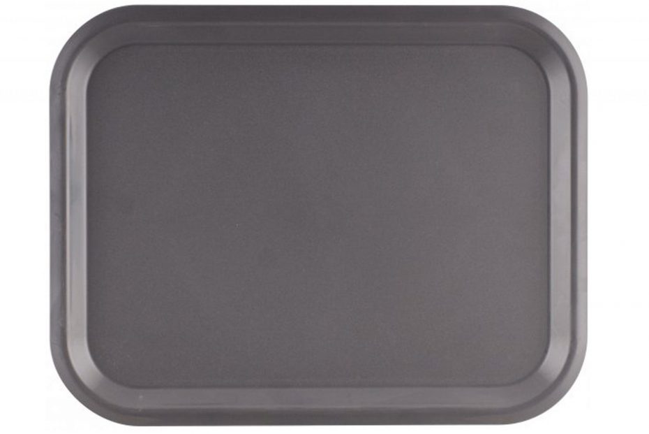 Dark Grey Large ABS Serving Tray