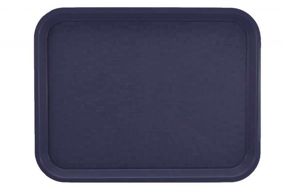 Small Marine Blue Polypropylene Serving Tray