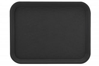 Large Black Polypropylene Serving Tray