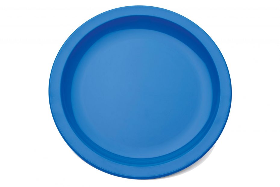 Blue Extra Large Dinner Plate