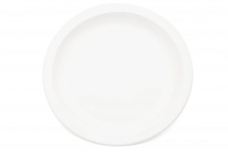 White Extra Large Dinner Plate