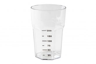 Clear Graduated Tumbler