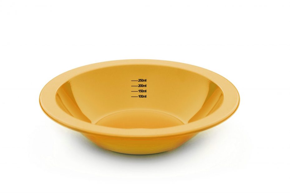 Yellow Graduated Bowl