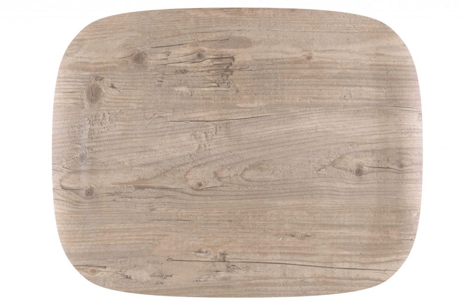 Vintage Wood Craft Alpha Wave Tray