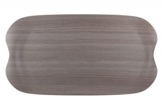 Grey Wood Earth Wave Tray