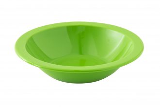 Bright Green Copolyester Narrow Rim Bowl