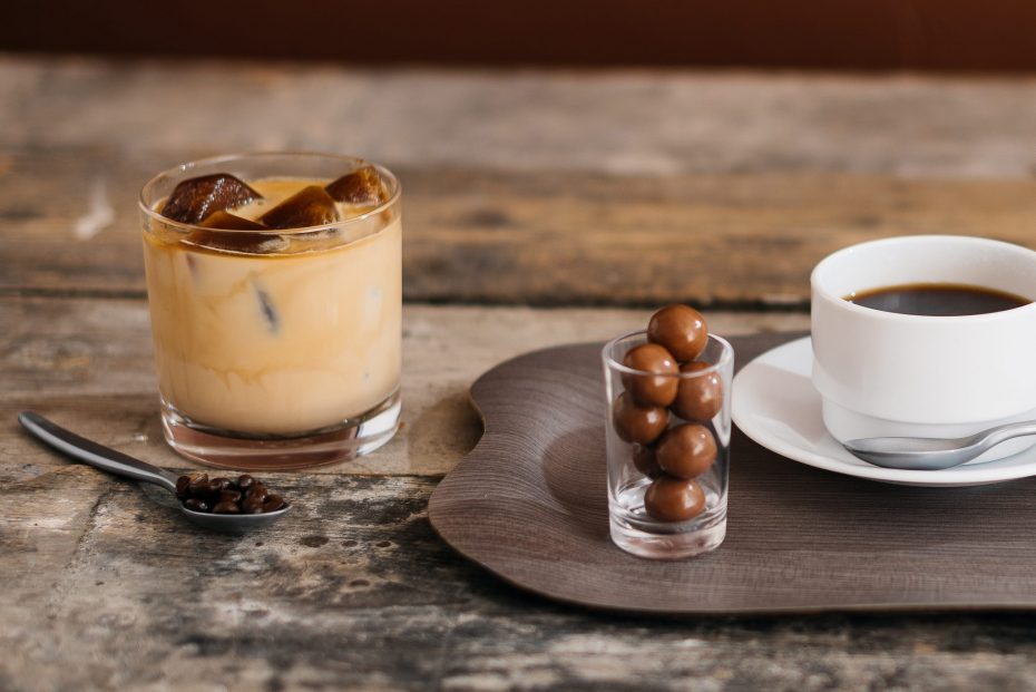 Iced Coffee in a Whisky Tumbler