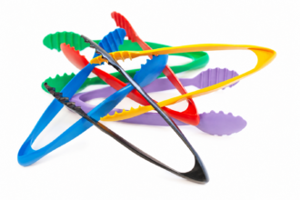 Small Serving Tongs in Assorted Colours