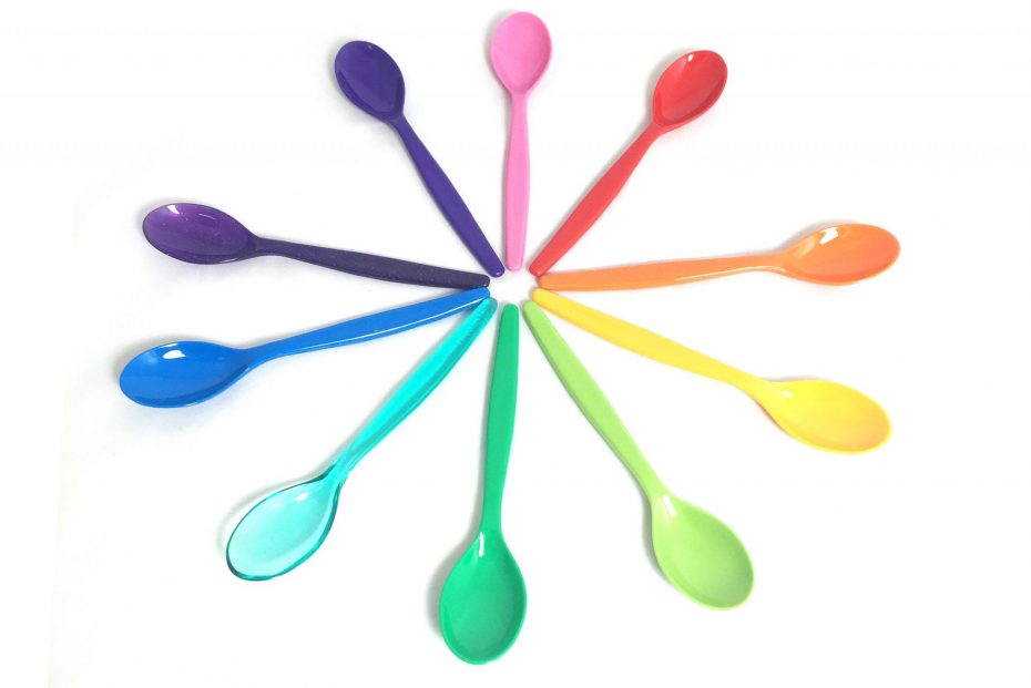 Multicolour Teaspoons
