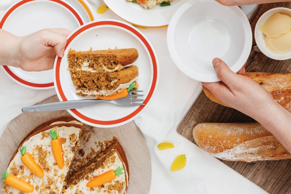 Carrot Cake on an Oak S-Plank