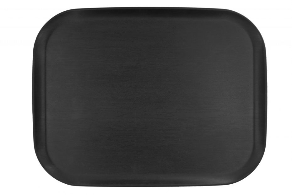 Black Rocca Grain Polyester Tray