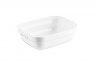 White Rectangular Dish