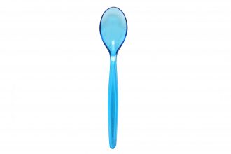 Translucent Blue Copolyester Teaspoon