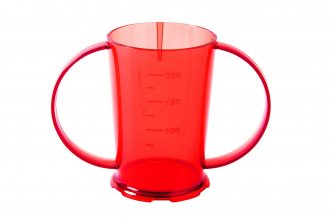 Red Copolyester Graduated Beaker