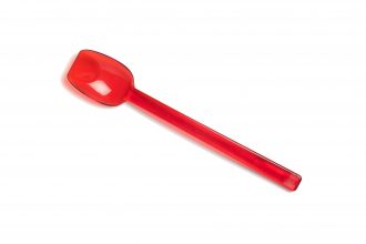 Translucent Red Narrow Copolyester Spoon