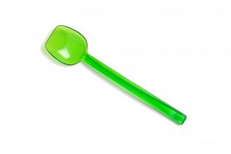 Translucent Green Wide Copolyester Spoon