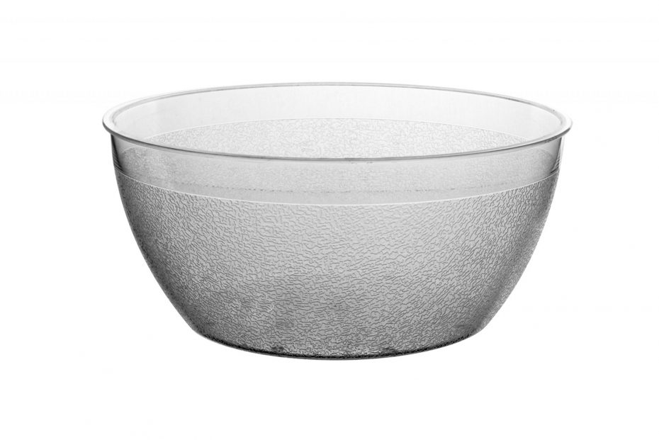 Clear 800ml Frosted Bowl