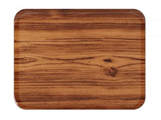 Teak Laminate Casino Tray