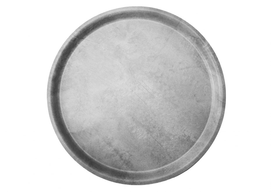 Concrete Puro Medium Round Craft Tray