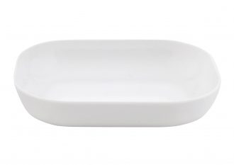 Small White Rectangular Dish