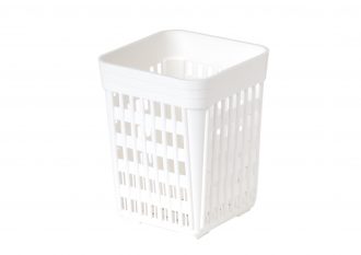 White Cutlery Holder